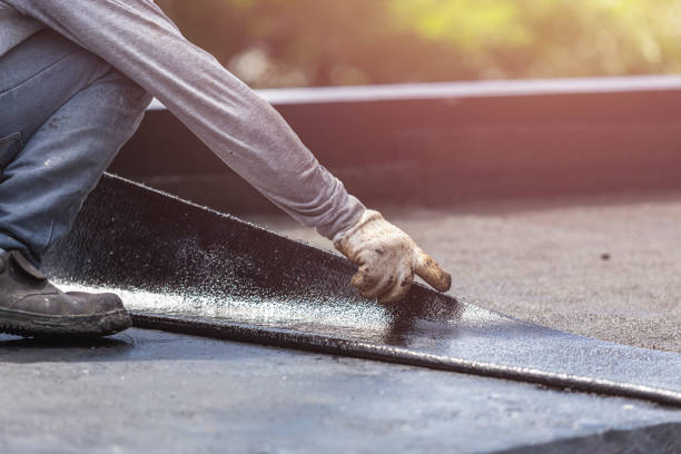 Professional Interior Drainage System technician working in Northfield, IL